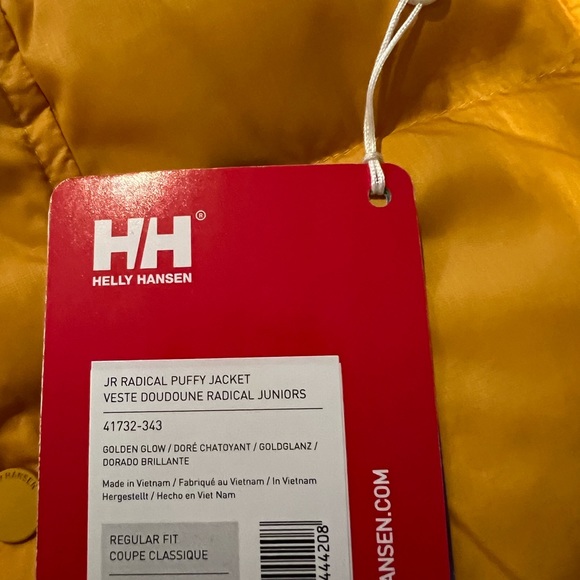Helly Hansen new with tags Puffy Jacket, Junior 10 - Picture 4 of 5